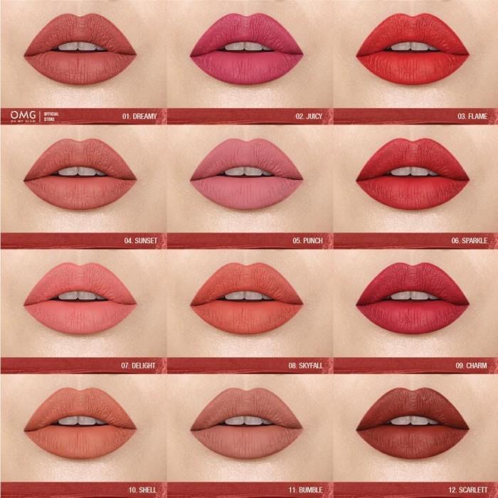 [BEST SELLER] OMG Mattelast Up Cream Deep Coffee Ombre - 5