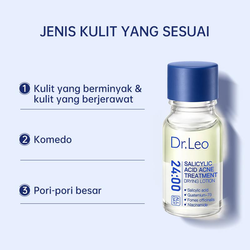 Dr. Leo 2 In 1 Anti Acne Cleansing Set Acne Drying Lotion 10 ml + Clay Mask 100 g - 2
