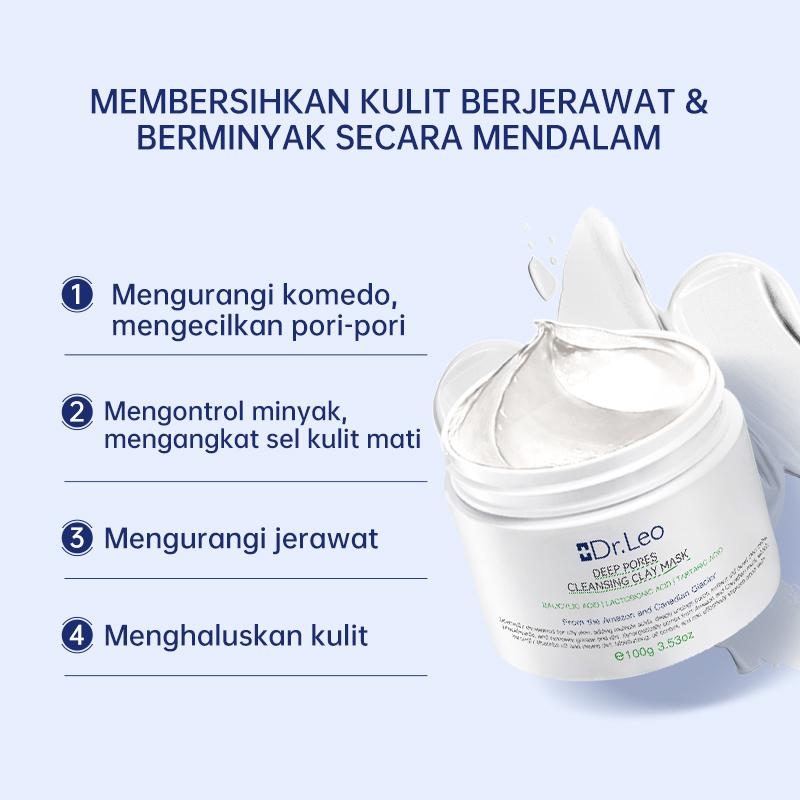 Dr. Leo Deep Cleansing Clay Mask 100g - 2