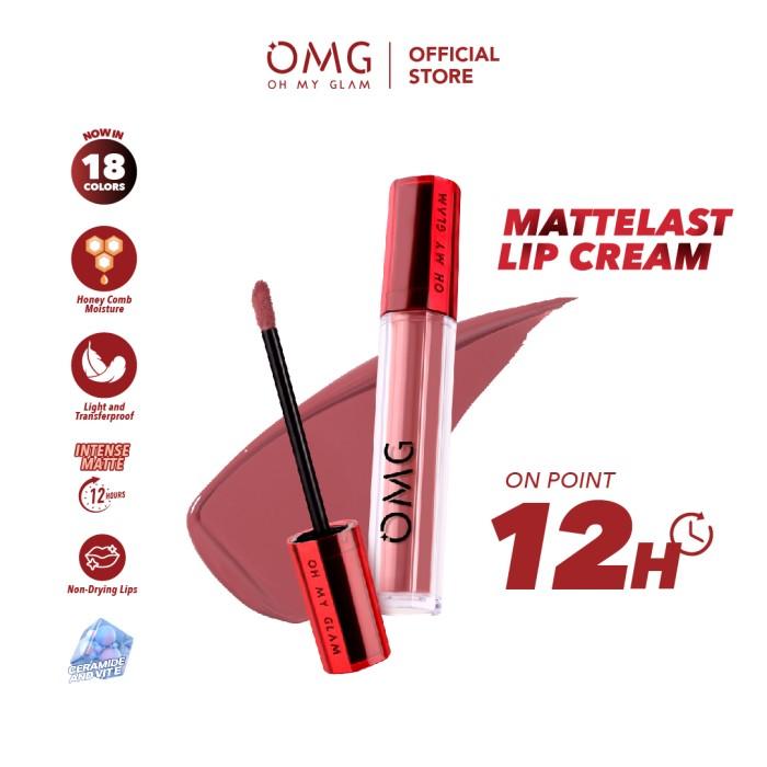 OMG OH MY GLAM Mattelast Lip Cream 2.9 g - 5