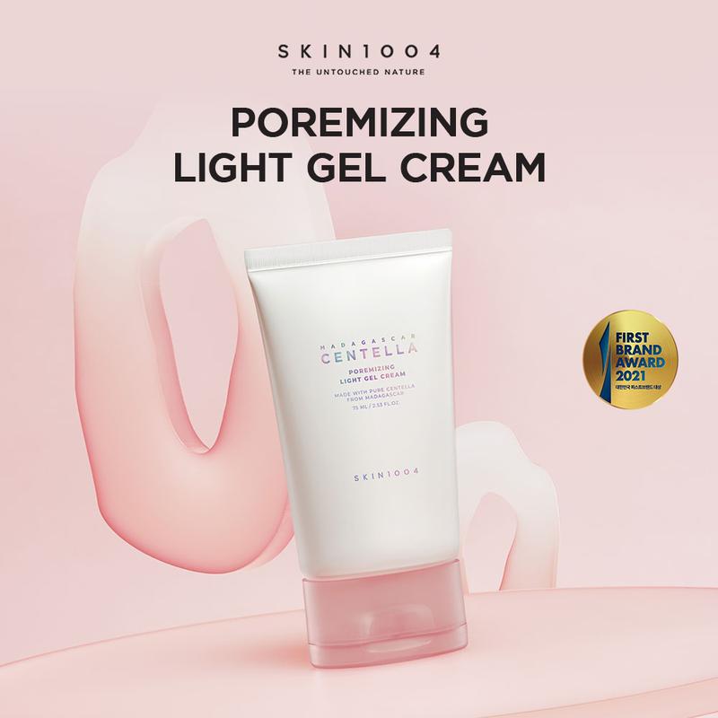 SKIN1004 Madagascar Centella Poremizing Light Gel Cream 75ml Perawatan Wajah Masalah Pori Pori Pelembab Mencerahkan - 1