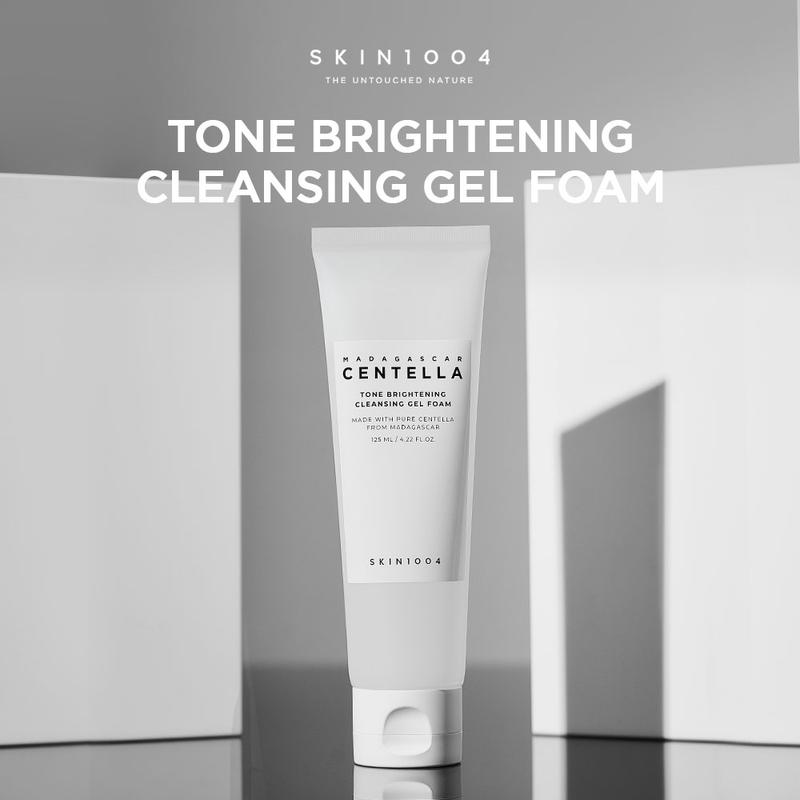 SKIN1004 Madagascar Centella Tone Brightening Cleansing Gel Foam 125ml Mencerahkan Berminyak Pencerah Perawatan Wajah Pembersihan Kotoran - 1