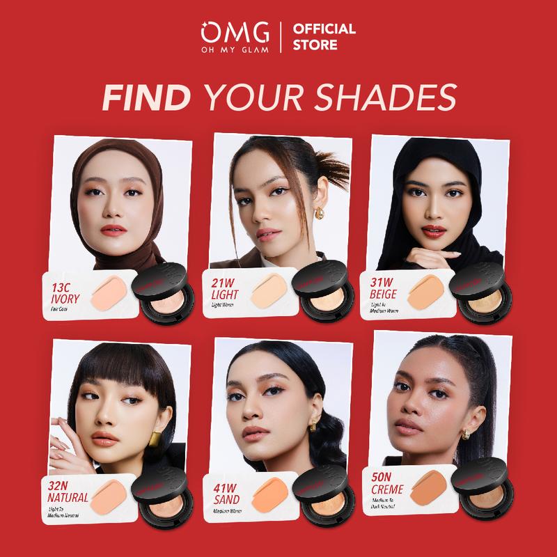 OMG Oh My Glam Coverlast Cushion 15 g - 2