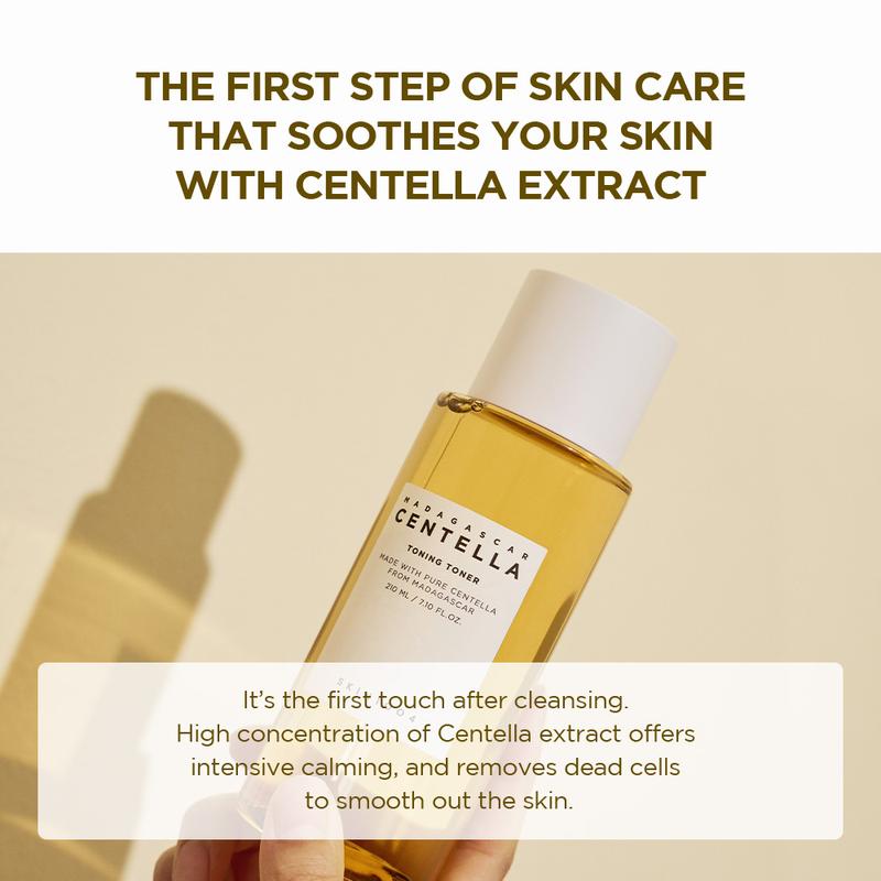 SKIN1004 Madagascar Centella Toning Toner 210mlPerawatan Berjerawat Berminyak Bruntusan Kering Mencerahkan Wajah - 2