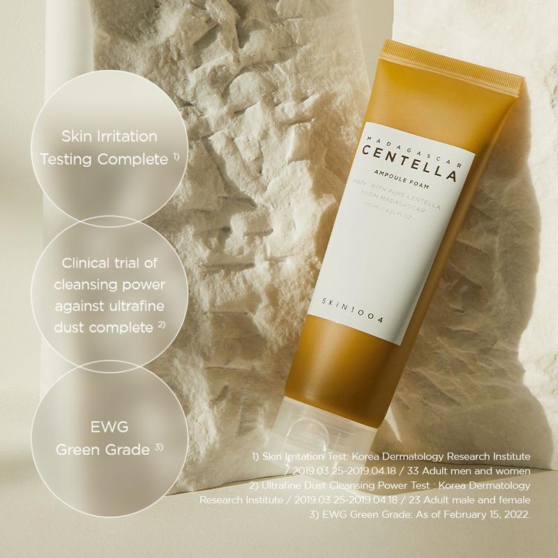 SKIN1004 Madagascar Centella Ampoule Foam 125ml Cleansing Facial Perawatan Wajah Kering Berminyak Cleanser Membersihkan Kotoran - 3