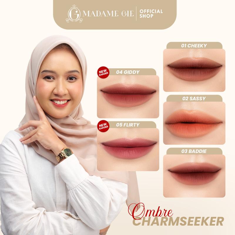 [BUY 1 GET FREE GIFT] Madame Gie Charmseeker 2in1 Ombre - 2