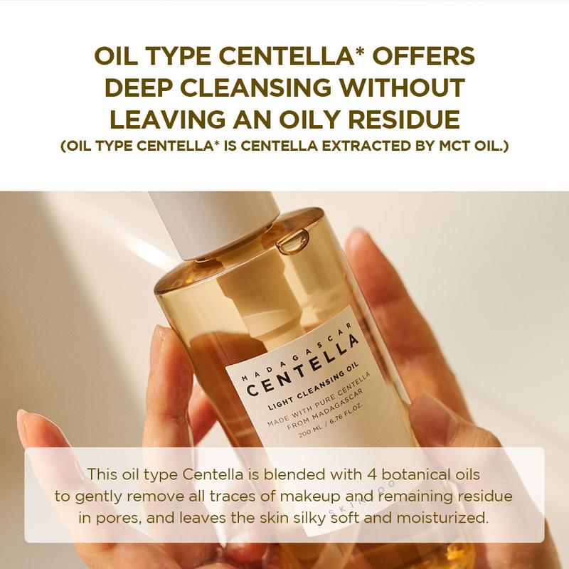 SKIN1004 Madagascar Centella Light Cleansing Oil 200ml Remover Bersihkan Kotoran Wajah - 2