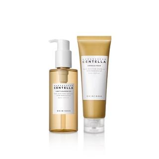 SKIN1004 [Centella Duo Cleanser Set] Cleansing Oil 200ml+Ampoule Foam 125ml (GET FREE GIFT HADIAH TERBATAS) - 1