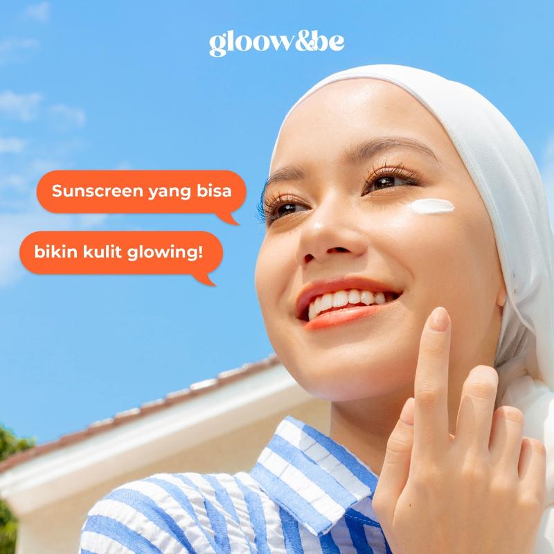 [BEST BUY] Gloowbi Twinpack 2pcs Glass Skin Sunscreen SPF40 PA+++ - 2