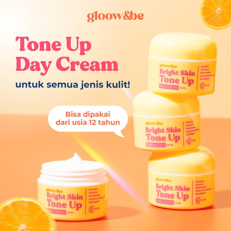 [PRE-ORDER] Gloow&be Bright Skin Tone-Up Day Cream - 3