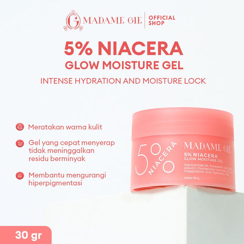 [DOKTIF APPROVED] [BUY 1 GET FREE GIFT] Madame Gie 5% Niacera Glow Moisture Gel - 2