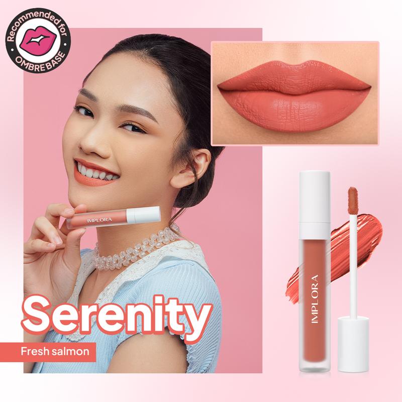 [Exlusive Aliyyah Kohl - 50K FOR 3] Implora Lip Velvet - 3
