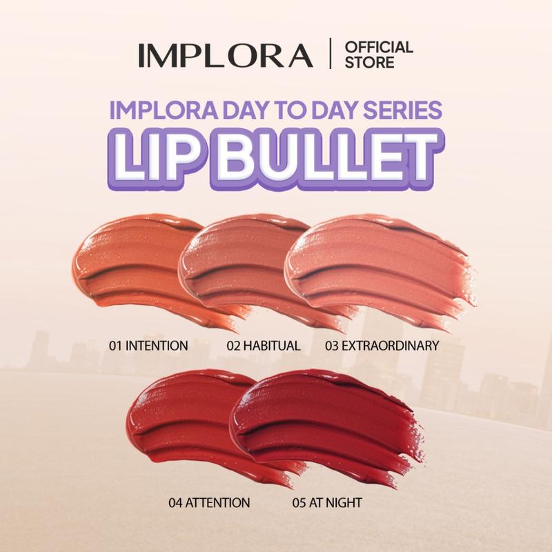[Buy 2 Get 1] Day to Day Lip Bullet 2 pcs Free Milky Lotion 60ml - 2
