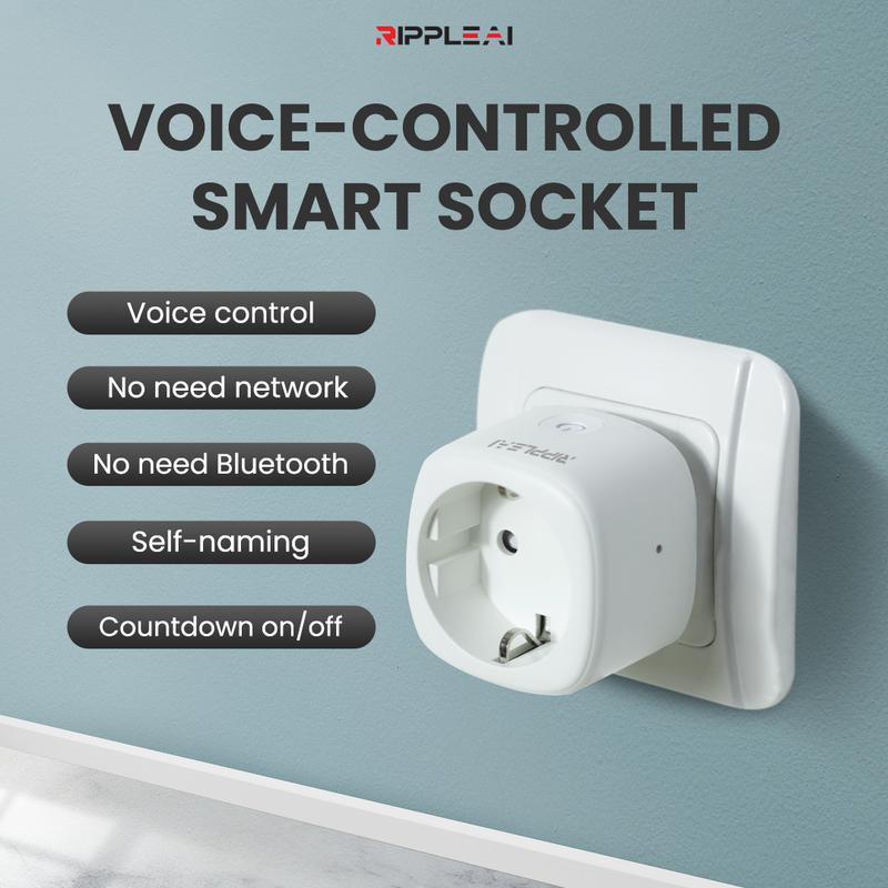 Ripple Ai RAI P001 Voice Control Smart Socket - 2