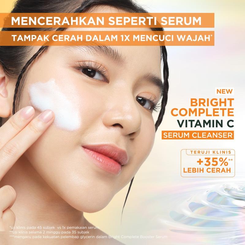 GARNIER Bright Complete Serum Cleanser 100ml - 1
