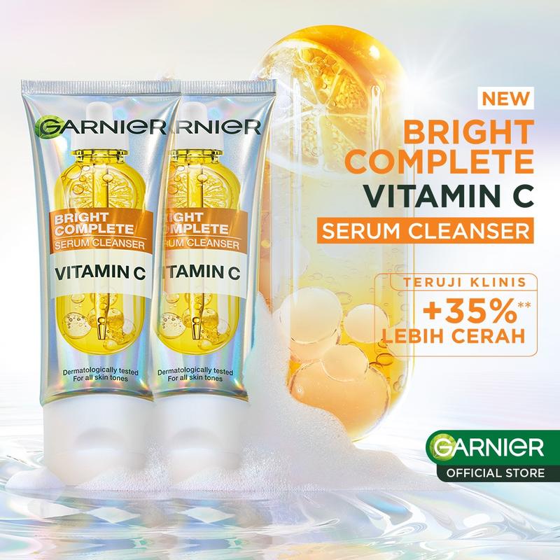 GARNIER Bright Complete Serum Cleanser 100ml - 2