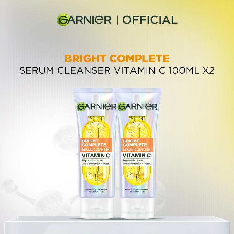 GARNIER Bright Complete Serum Cleanser 100ml - 3