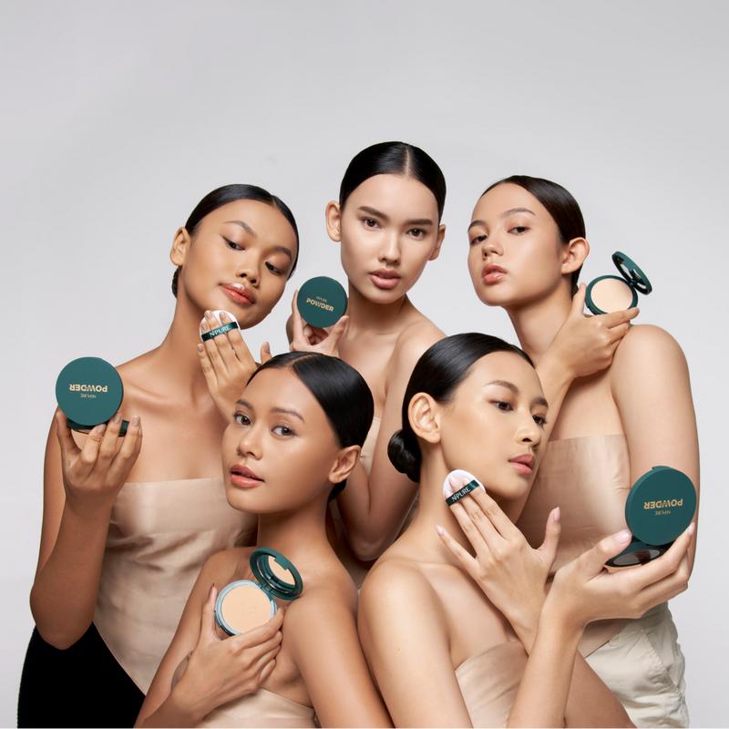 【Power Powder】NPURE Acne Power Cover Powder / Bedak Cover Jerawat / Powder Fondation / Powder For Acne Skin / Bedak Kulit Berjerawat / Compact powder/ Bedak Aman Wajah Kering Almond - 4