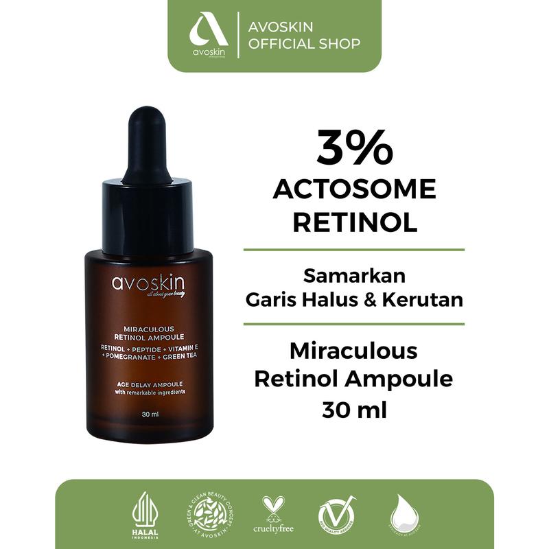 Paket Skincare-Avoskin Miraculous Retinol Series - 1