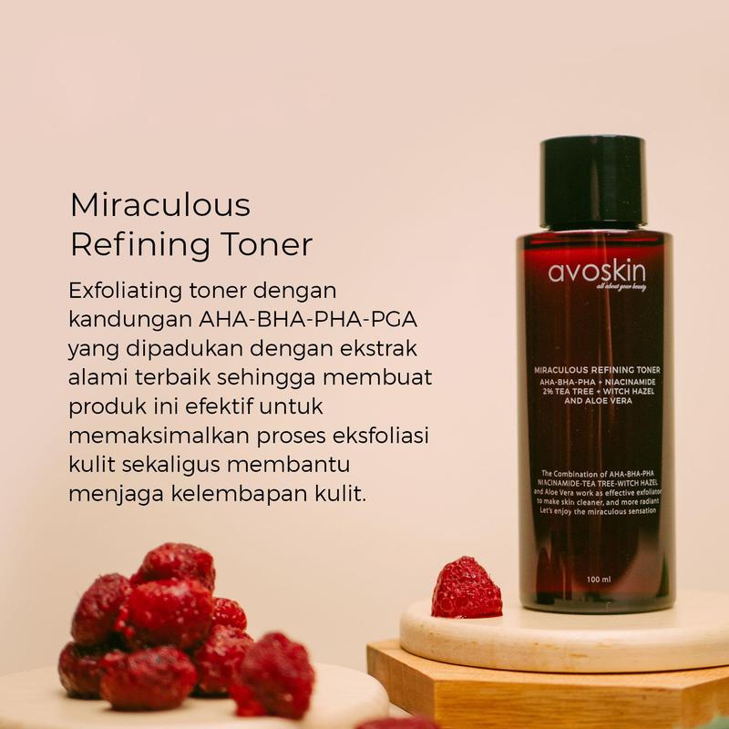 Paket Skincare Ready for Exfoliating (3 pcs) (NSFC + Refining Toner + YSB Hyacross Serum) - Aging - 4