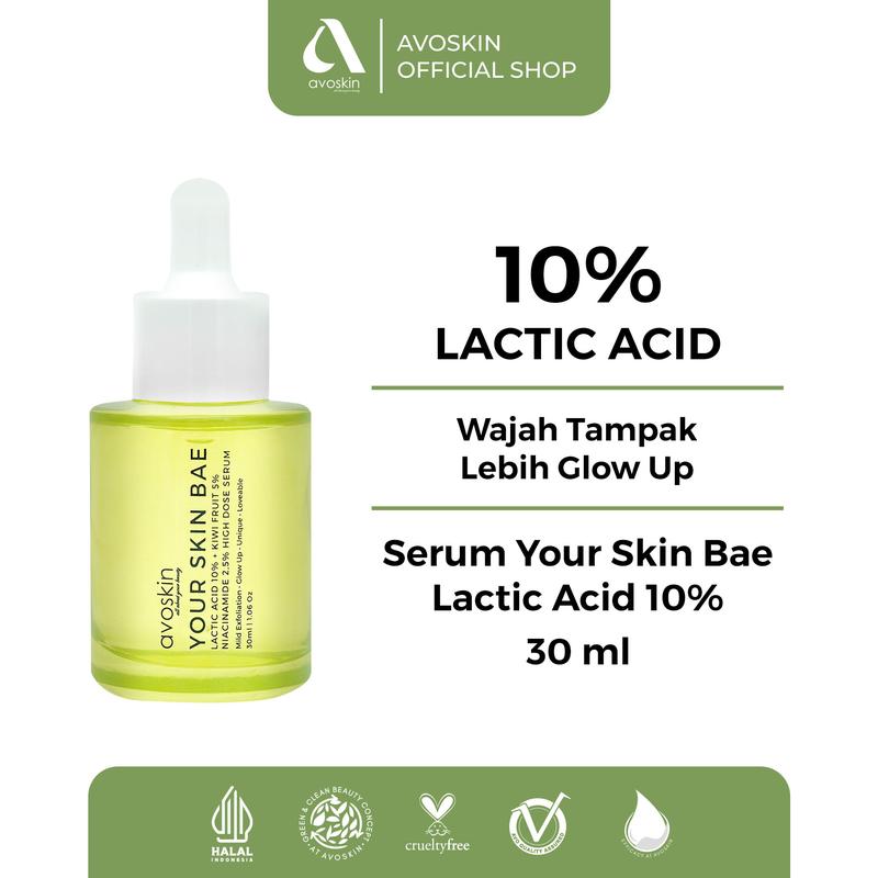 [TC] Paket Skincare Glow Complete (2 pcs) - Serum Lactic Acid + Serum Hydrating (Product NFS by Claim) - 4