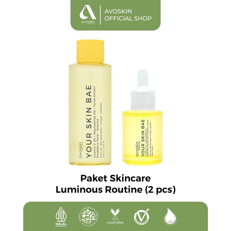 [TC] Paket Skincare Daily Routine - Toner Your Skin Bae NED + Serum Your Skin Bae Mencerahkan (Product NFS by Claim) - 4