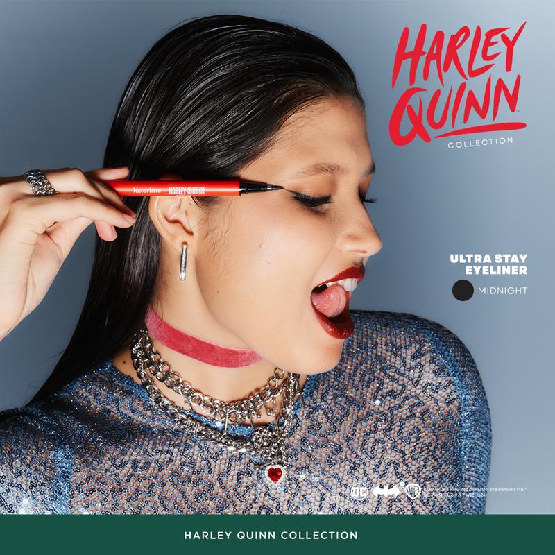 Luxcrime Harley Quinn Ultra Stay Eyeliner - Midnight - 1