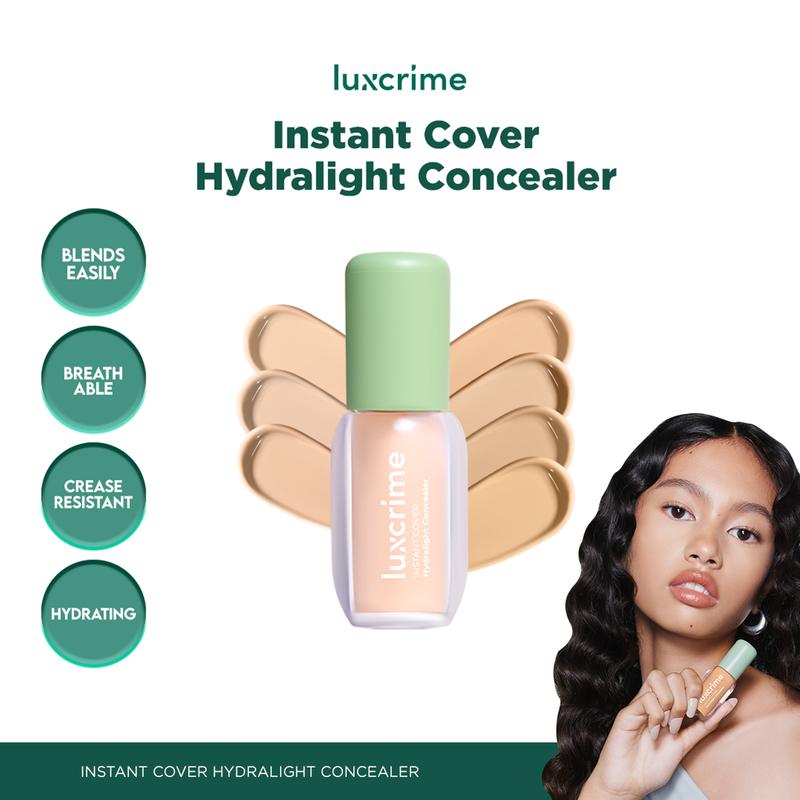 [COMPLEXION SET] Radiant Silk Foundation + Instant Cover Hydralight Concealer - 5