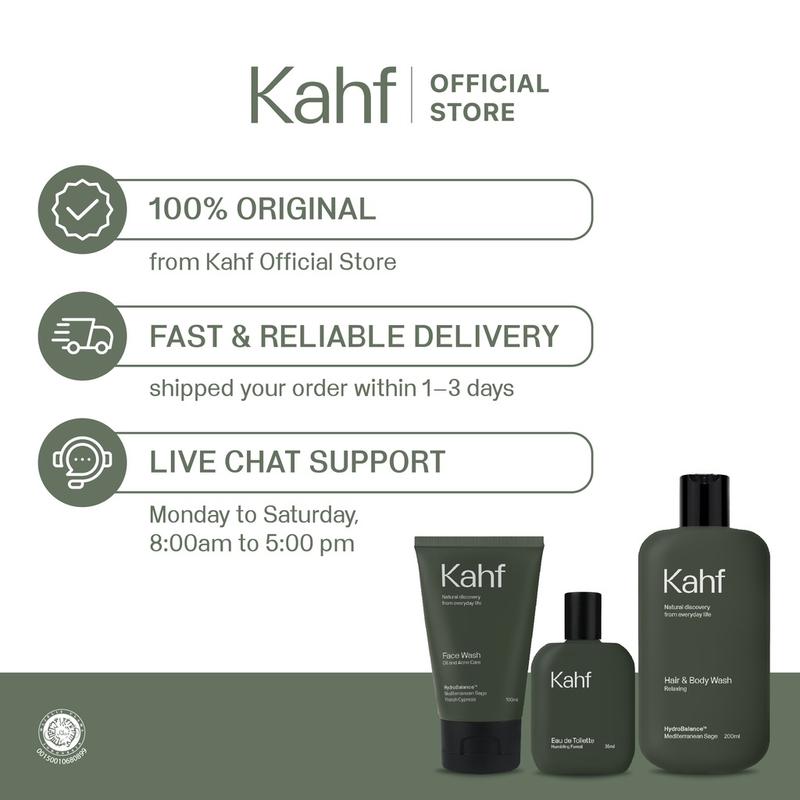 Kahf Eau de Toilette Humbling Forest 35 ml - Parfum Pria Wangi Tahan Lama - 4
