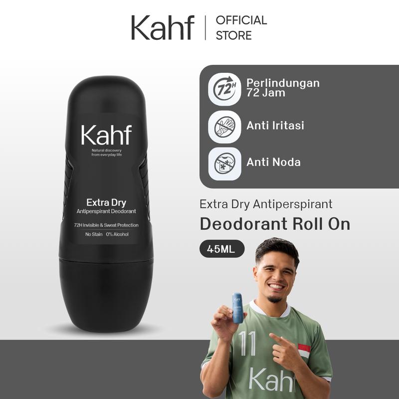Kahf Deodorant Roll On Antiperspirant 45 ml - Deodoran Pria - Suitable for Daily Use - 2