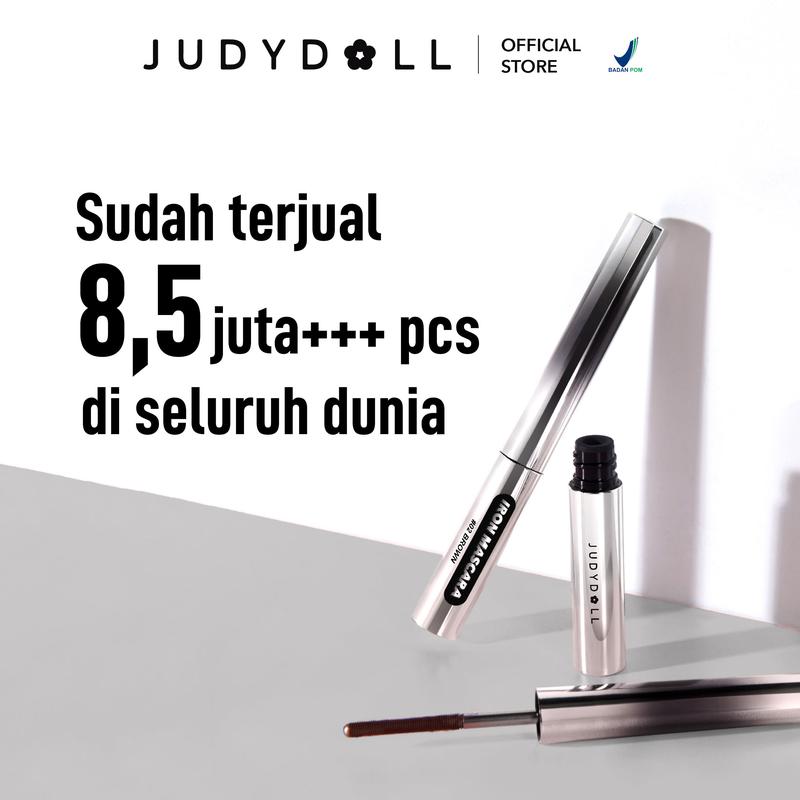 Judydoll Iron Mascara - Maskara besi eylash Waterproof, Smudgeproof, Anti Clumpy - 4