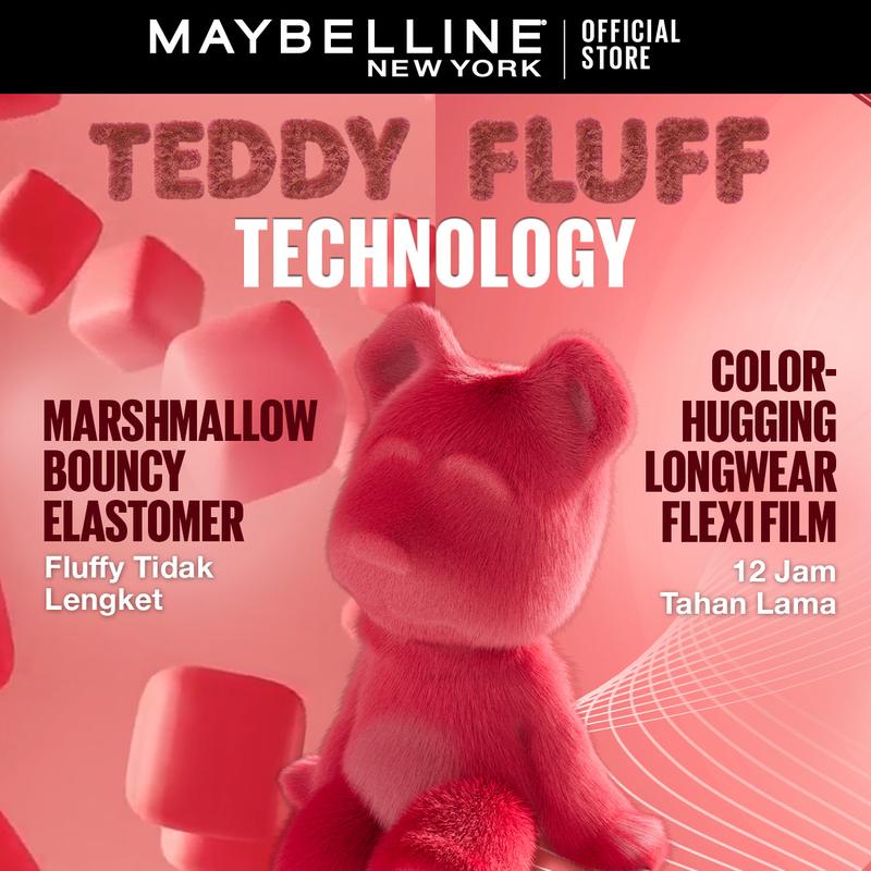 MAYBELLINE Superstay Teddy Tint 2 pcs 5 mL -Kulit Cerah Teddy Soft Matte - 4