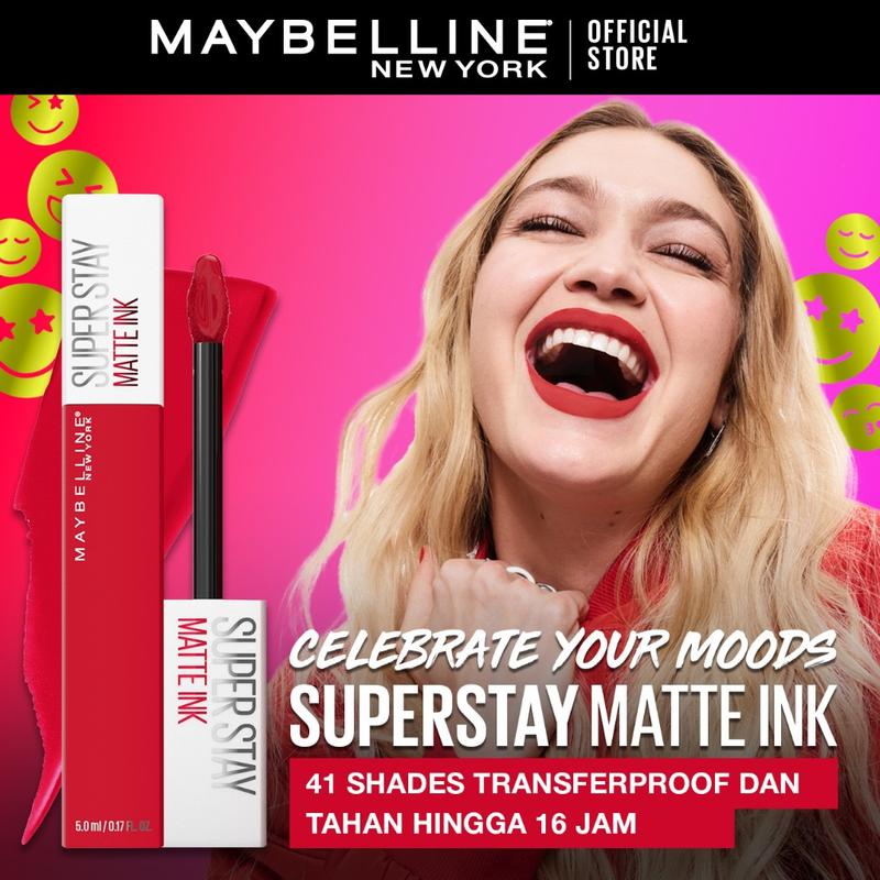 MAYBELLINE Paket Hemat Superstay Matte Ink 3 pcs Ombre Set Lipstick - Long Lasting - 2