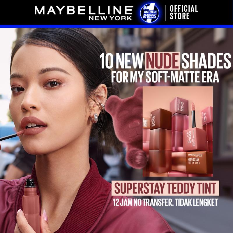 [NEW SHADES] MAYBELLINE Superstay Teddy Tint 5 mL - 2