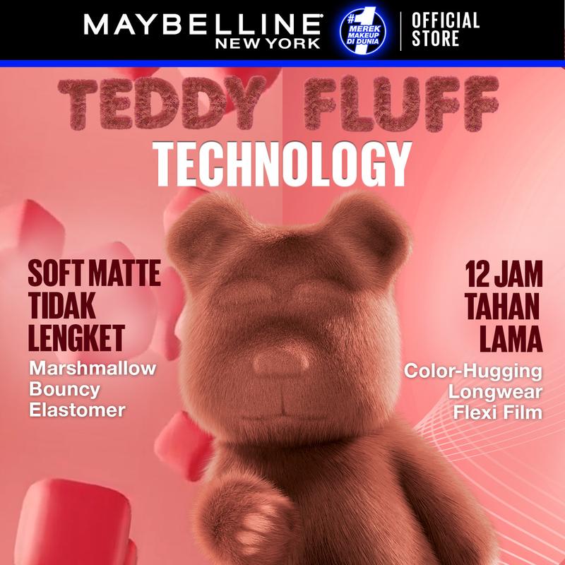 [NEW SHADES] MAYBELLINE Superstay Teddy Tint 5 mL - 3
