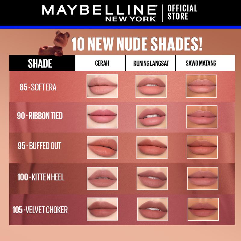 [NEW SHADES] MAYBELLINE Superstay Teddy Tint 5 mL - 4