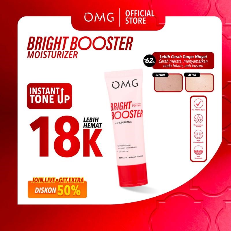 OMG Oh My Glow Bright Booster Moisturizer 25 g