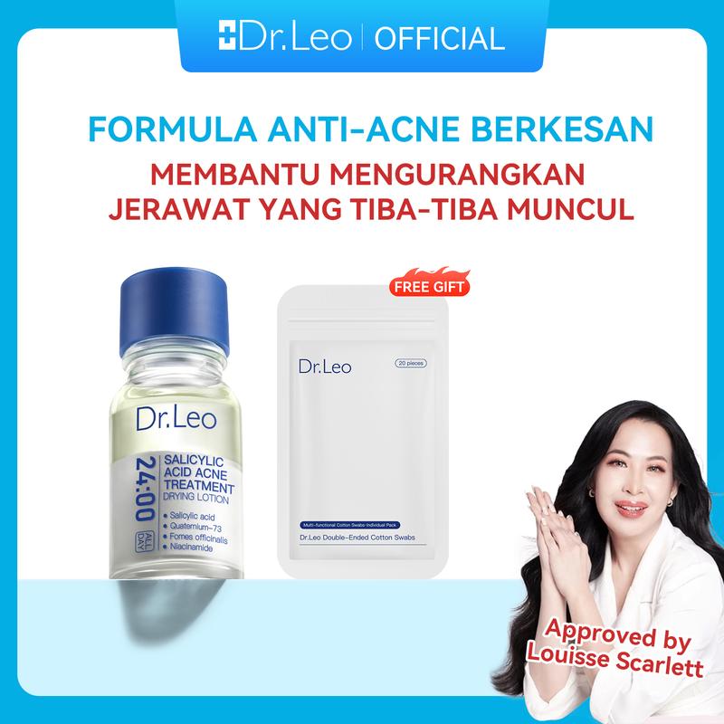 Dr.Leo Salicylic Serum Acid Acne Treatment Drying Lotion Acne Essence Anti-Acne Skincare 10ml