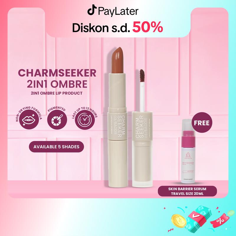 [BUY 1 GET FREE GIFT] Madame Gie Charmseeker 2in1 Ombre