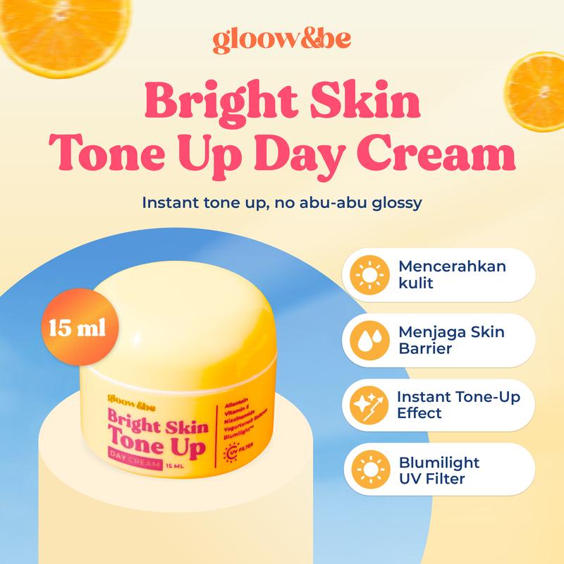 [PRE-ORDER] Gloow&be Bright Skin Tone-Up Day Cream