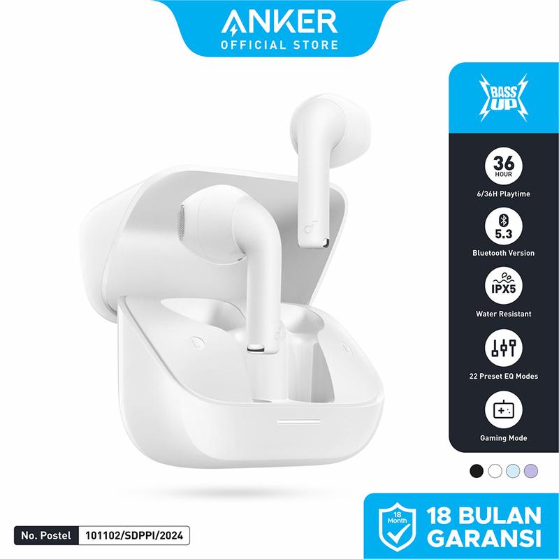 (New Launch) Soundcore K20i Earbuds Bluetooth 5.3 Earphones 36 PlayTime Bluetooth 13mm Drivers Game Mode TWS-A3994