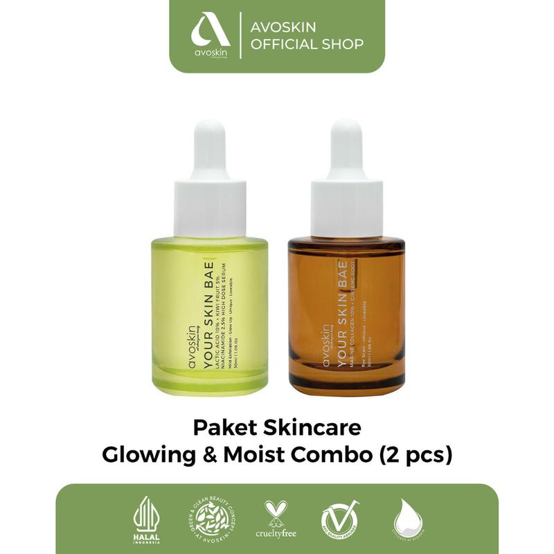 [Paket Skincare] Glowing & Moist Combo