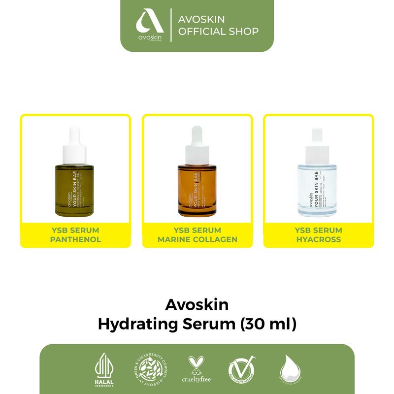 [TC] Avoskin Hydrating Serum (30 ml) - Avoskin Serum Your Skin Bae (Product NFS by Claim) - Panthenol Hyaluronic