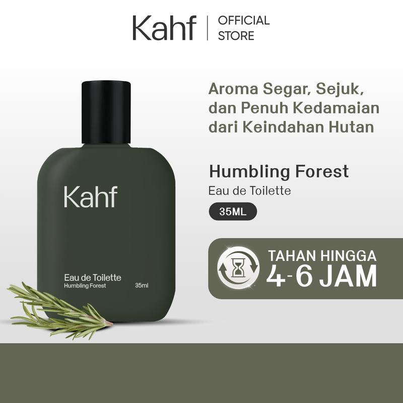 Kahf Eau de Toilette Humbling Forest 35 ml - Parfum Pria Wangi Tahan Lama