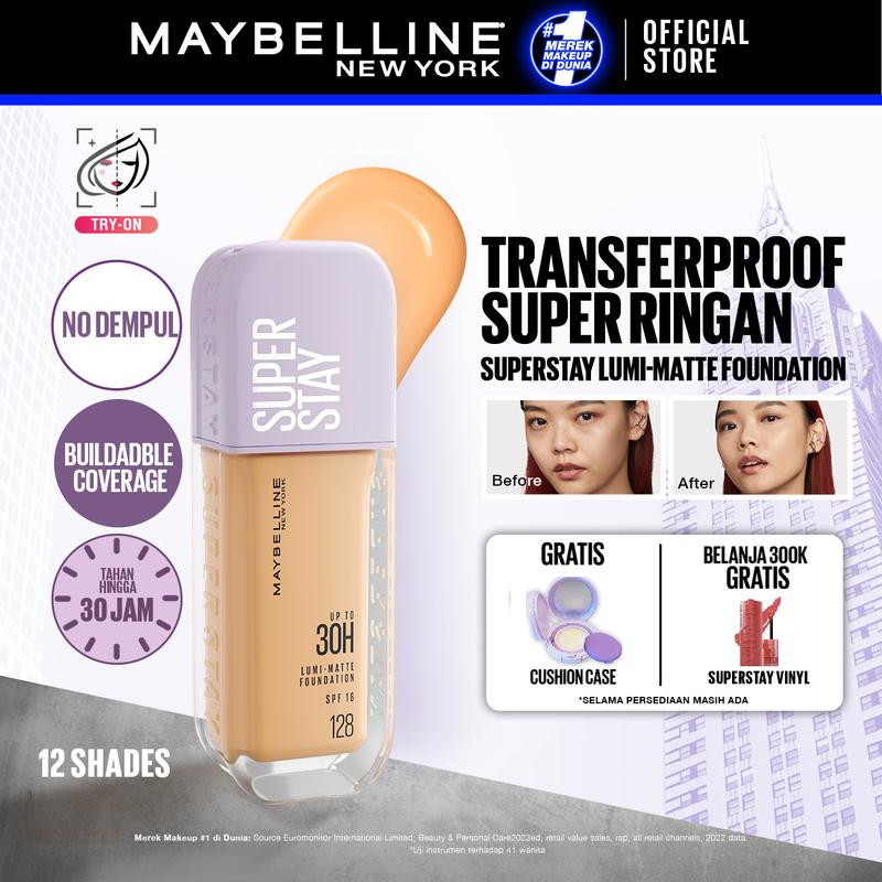 MAYBELLINE Superstay Lumi Matte Liquid Foundation fondation